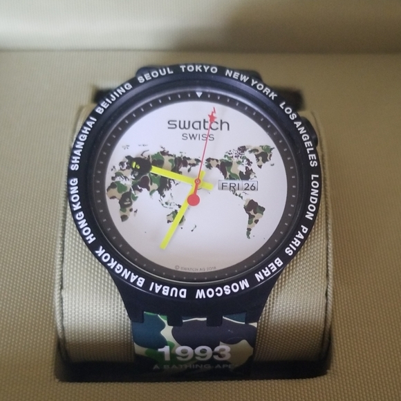 Bape Other - Bape A BATHING APE authentic swatch watch